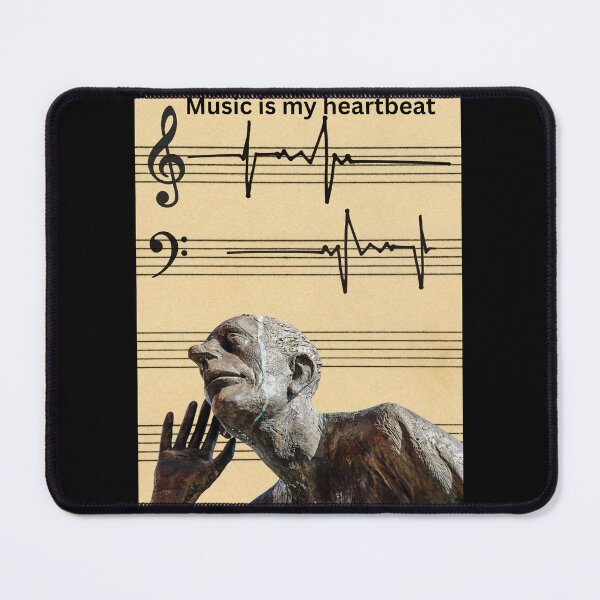 Item preview, Music is My Heartbeat designed and sold by CannyGoods.