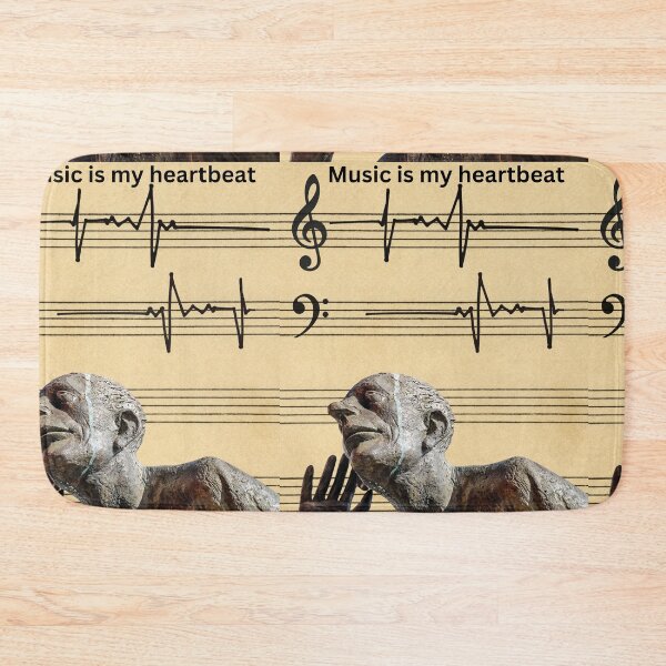 Item preview, Music is My Heartbeat designed and sold by CannyGoods.