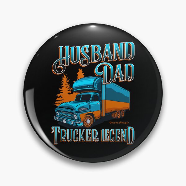 Item preview, Husband Dad Trucker Legend designed and sold by GarmentMonkeyCo.