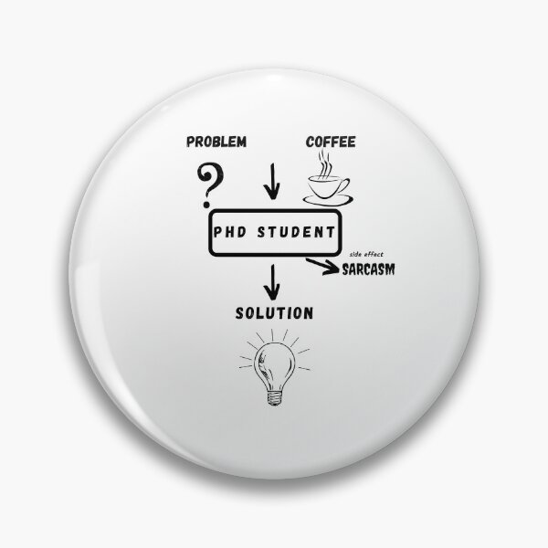 Item preview, Funny PhD work flow designed and sold by Lady-Frost.