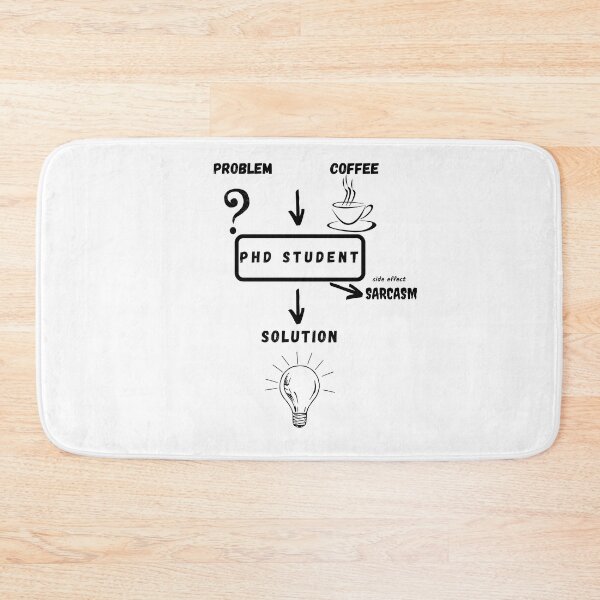 Item preview, Funny PhD work flow designed and sold by Lady-Frost.