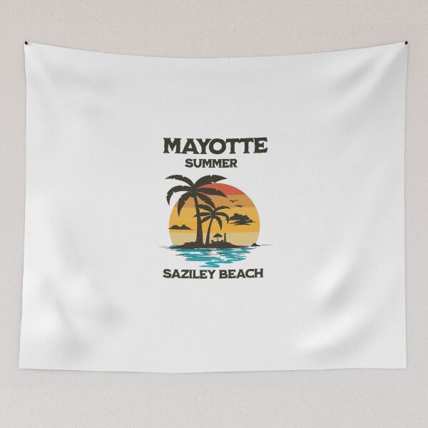 Item preview, Mayotte summer Saziley Beach designed and sold by FoxinhoSoumaila.