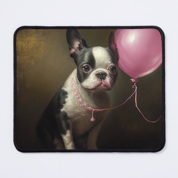 Item preview, Dog and pink balloon dog balloon pink designed and sold by BreimGothe.