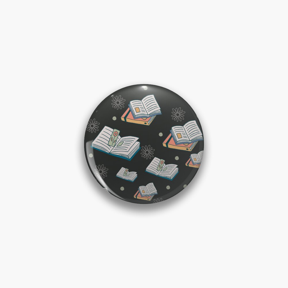 Item preview, Pin designed and sold by TeakettleBooks.