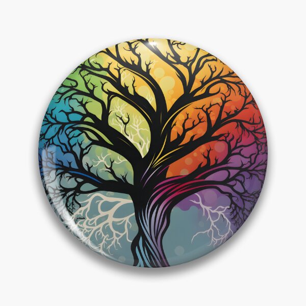 Item preview, Tree of Life Celtic Pagan Wiccan in Rainbow Colors designed and sold by CGSGraphics.