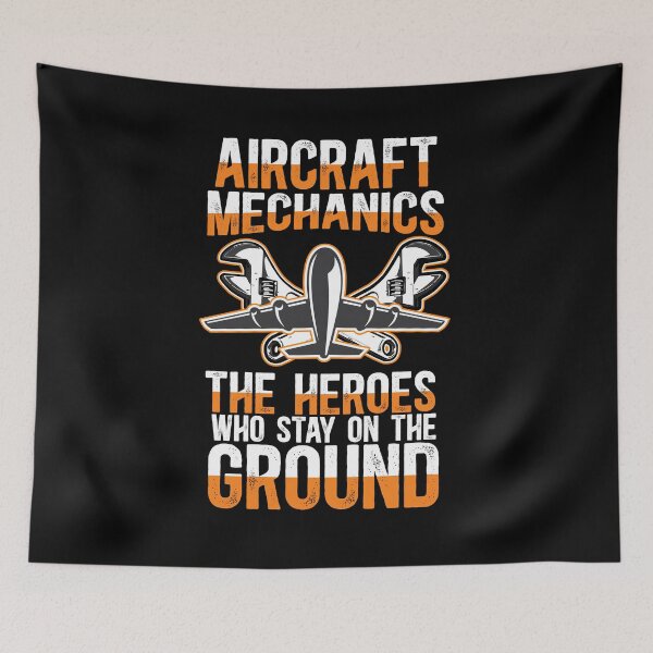 Item preview,  Aircraft Mechanic The Heroes Who Stay On The Ground designed and sold by TeesYouWant.