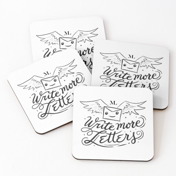 Item preview, Write more letters designed and sold by Michael Leonhartsberger.