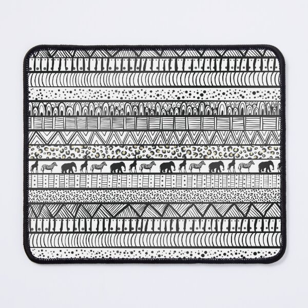 Item preview, Black White Tribal African Pattern designed and sold by NdesignTrend.