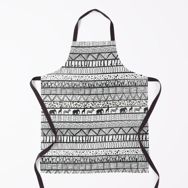 Item preview, Black White Tribal African Pattern designed and sold by NdesignTrend.