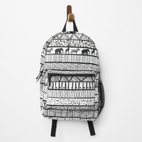 Item preview, Black White Tribal African Pattern designed and sold by NdesignTrend.