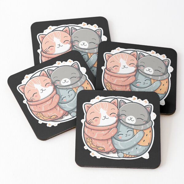 Item preview, A Tale of Two Kitties Cozy Scene of Feline Affection designed and sold by DHNY.