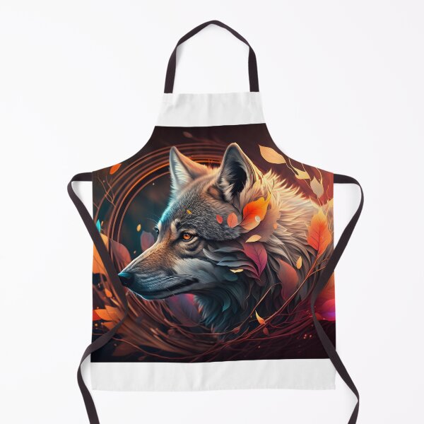 Item preview, Abstract Wolf Face Art  designed and sold by PeteRascal.