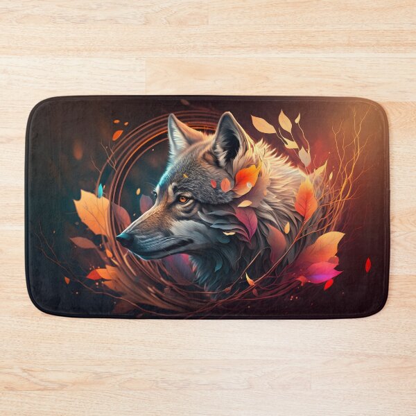 Item preview, Abstract Wolf Face Art  designed and sold by PeteRascal.