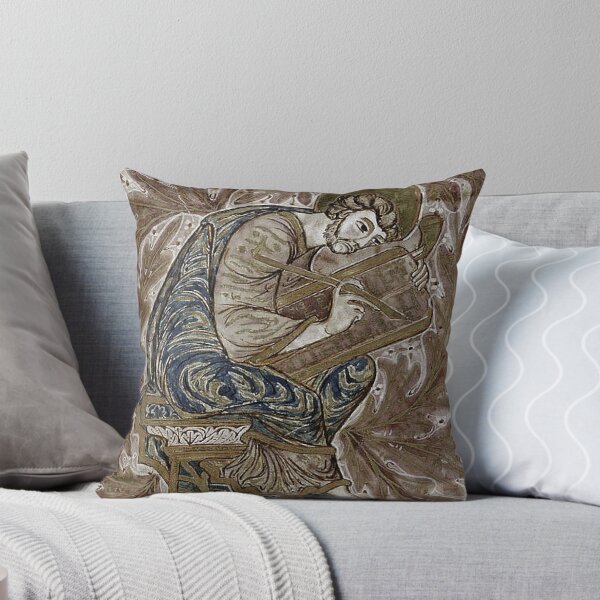 Item preview, Medieval Design Portraying Saint Luke Writing on a Scroll designed and sold by critterville.
