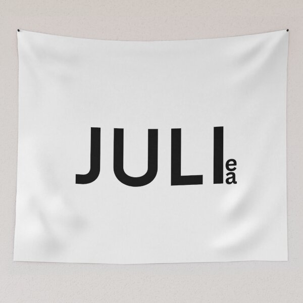 Item preview, juliea text graphic v1 white background designed and sold by fishpressink.