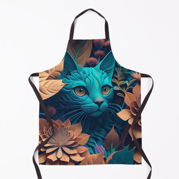 Item preview, Colorful Cute kitty and Flowers designed and sold by beluxe.