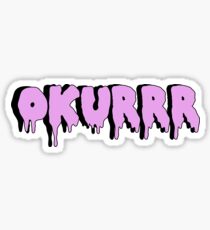 Okurr-Purpur Sticker