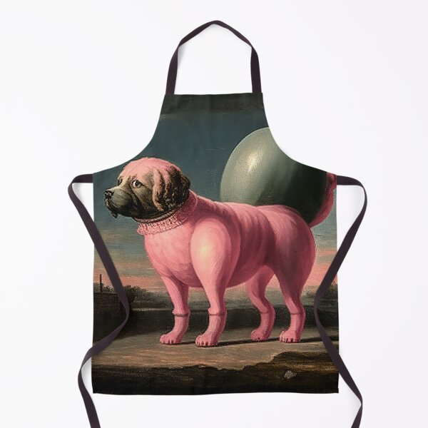 Item preview, Dog and pink balloon dog balloon pink designed and sold by BreimGothe.