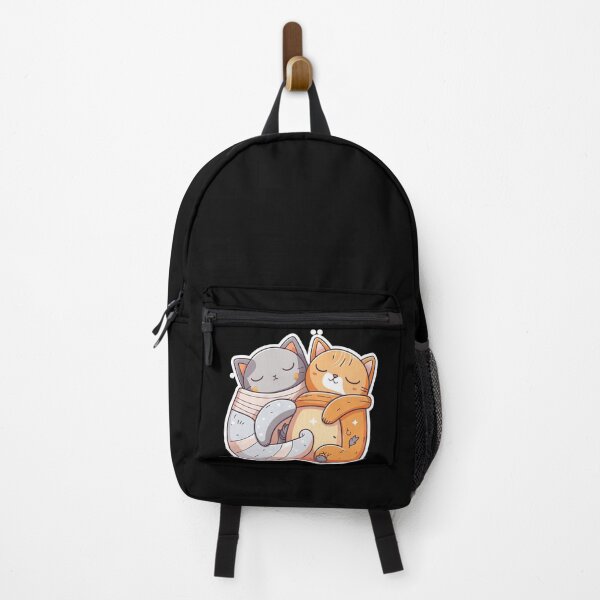 Item preview, Cuddle Buddies Two Uwu Cats Share a Bed and a Heartwarming Moment designed and sold by DHNY.