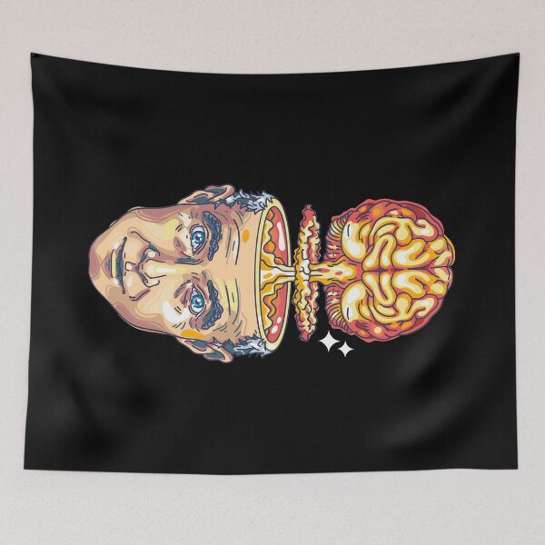Item preview, Robert Oppenheimer atomic bomb mind brain designed and sold by grafikis.