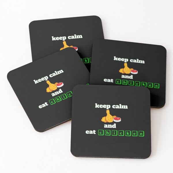 Item preview, Keep Calm And Eat Chicken Sticker designed and sold by zakaria066696.