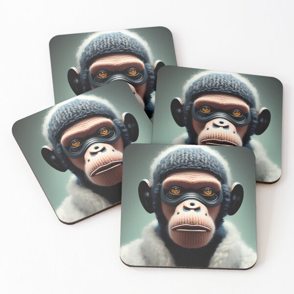 Item preview, chimpancé ciberpunk designed and sold by TeoDorskiy.