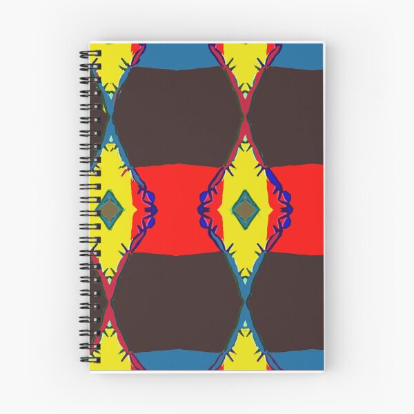 Item preview, Strong red linear element in this repeat pattern. designed and sold by MarilynBaldey7.