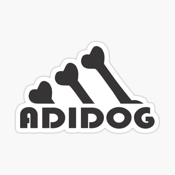 Adidog Stickers | Redbubble