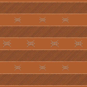 Artwork thumbnail, Rust African Pattern by hellcom