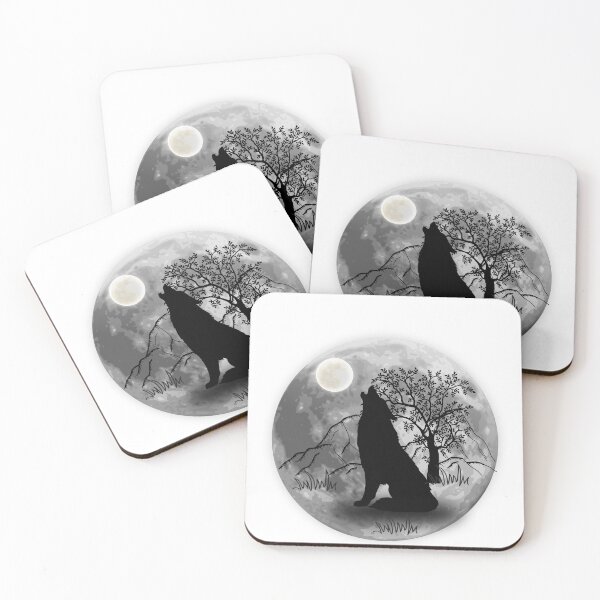 Item preview, Wolf in the moon designed and sold by Dwarf7.