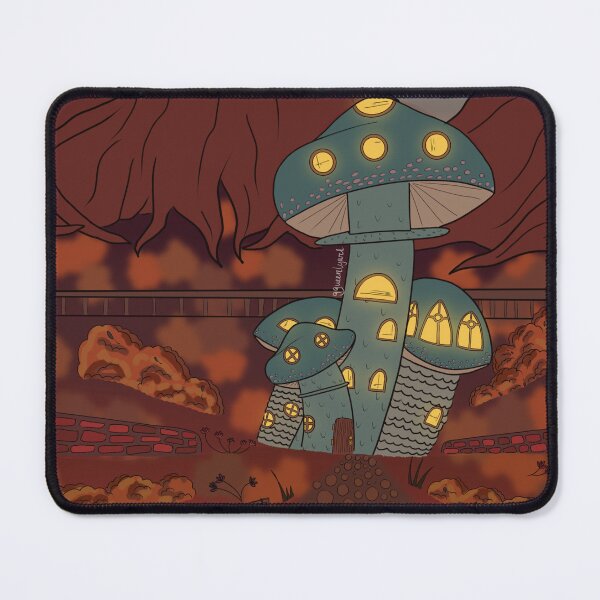 Item preview, Mushroom tavern designed and sold by Qqueenlyart.