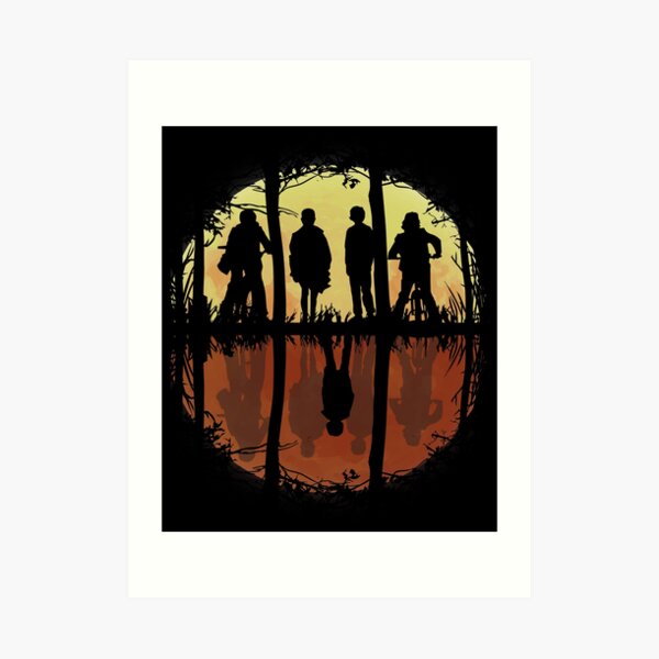 Friends Don't Lie -Eleven, Stranger Things Art Print