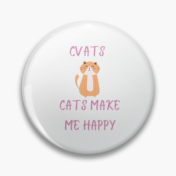 Item preview, CATS MAKE ME HAPPY designed and sold by MORCO SHOP ⭐⭐⭐⭐⭐.