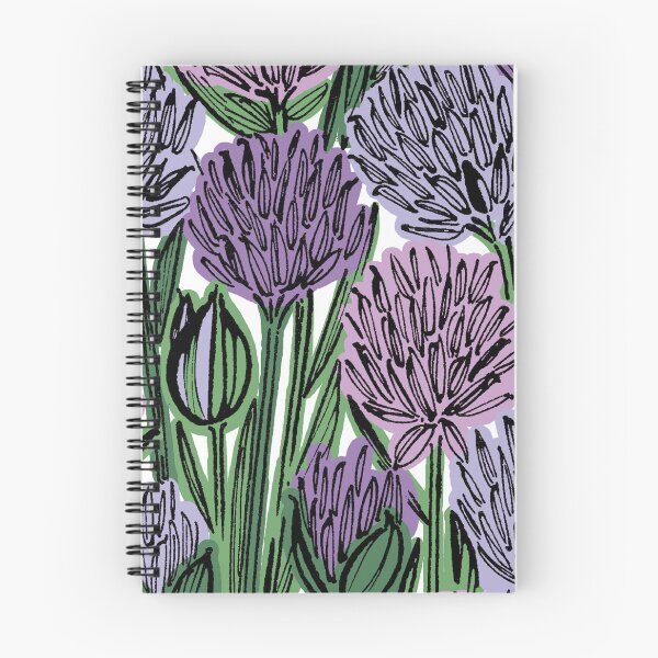Item preview, Chive Herb Flowers designed and sold by aimeemacillo.