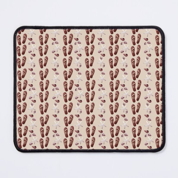 Item preview, Summer Flipflops Seamless Pattern designed and sold by BobbyTee Merch.