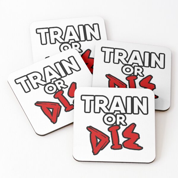 Item preview, TRAIN or DIE powerful gym design protein designed and sold by RiciPaneto.