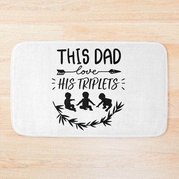 Item preview, This Dad Loves His Triplets designed and sold by Hatlof.