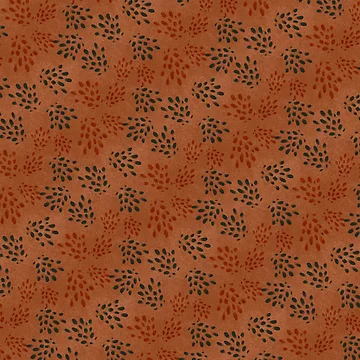 Artwork thumbnail, Rust Bohemian Pattern by hellcom