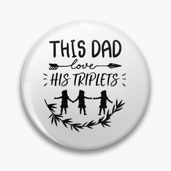 Item preview, This Dad Loves His Triplets designed and sold by Hatlof.