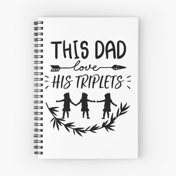 Item preview, This Dad Loves His Triplets designed and sold by Hatlof.