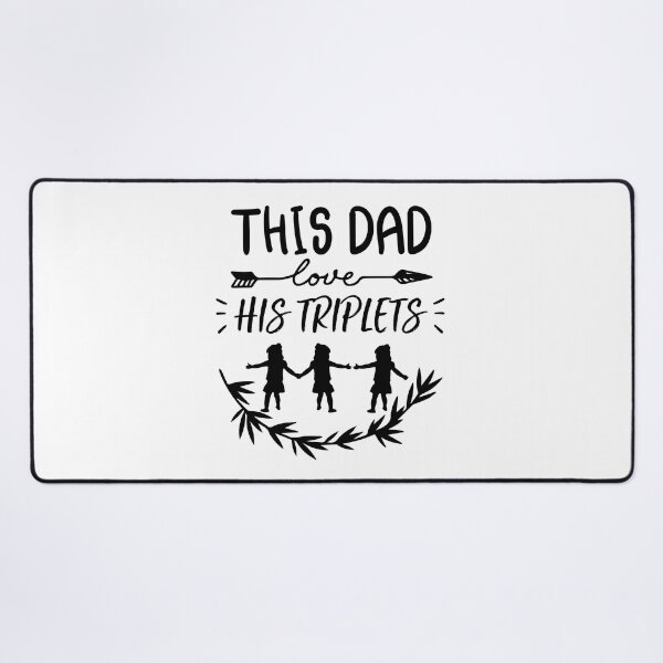 Item preview, This Dad Loves His Triplets designed and sold by Hatlof.