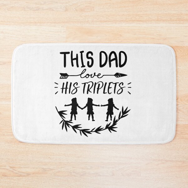 Item preview, This Dad Loves His Triplets designed and sold by Hatlof.