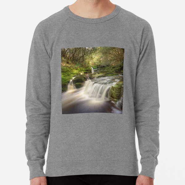 Highland cascades, Tasmania Lightweight Sweatshirt