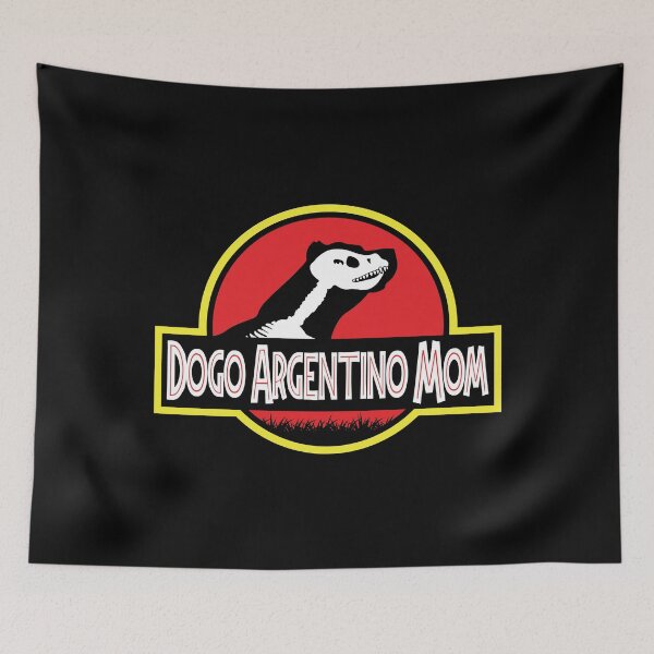 Item preview, (For Dark Background) Jurassic Dogo Argentino Mom designed and sold by More Cute Dogs.