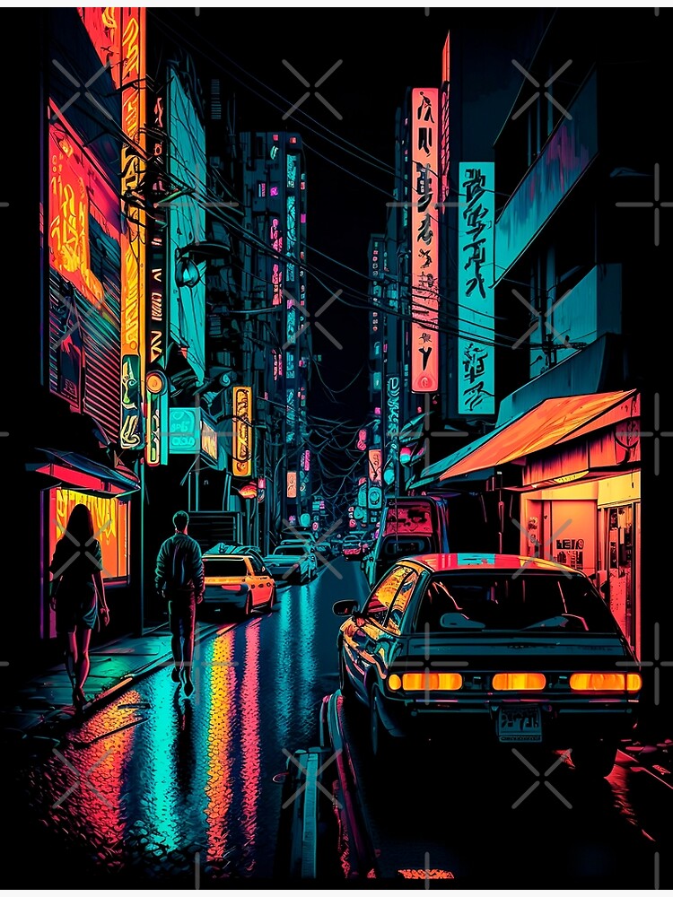 Neon Tokyo Street