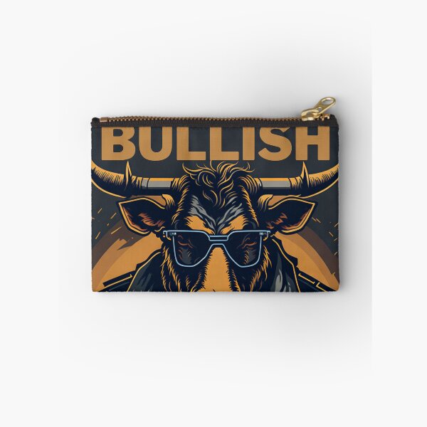 Item preview, Bullish Bull Wearing Leather Jacket and Shades designed and sold by candlewithhare.