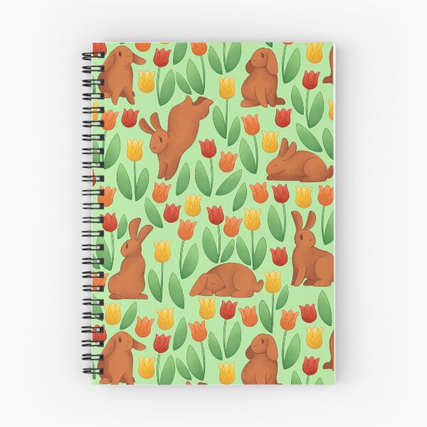 Item preview, Bunnies with Tulips designed and sold by Aru0L.