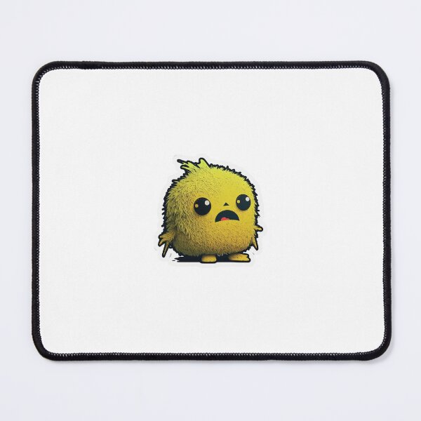 Item preview, Fuzzy Little Yellow Monster designed and sold by FiniCo Designs.