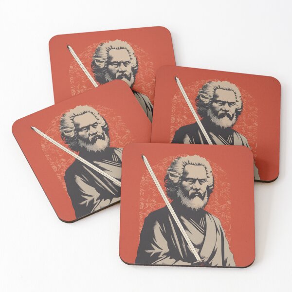 Item preview, Samurai Karl Marx designed and sold by MetalGuru5000.