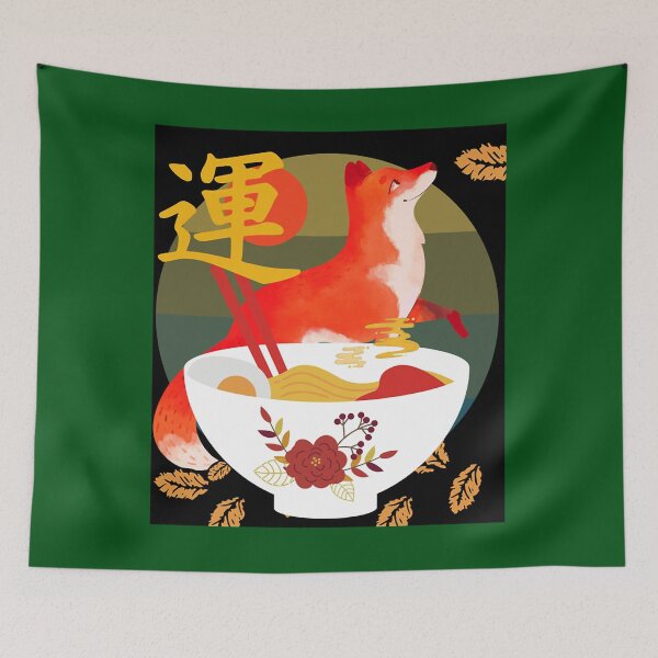 Item preview, FOX LEAVES RAMEN        designed and sold by haitrambo310.